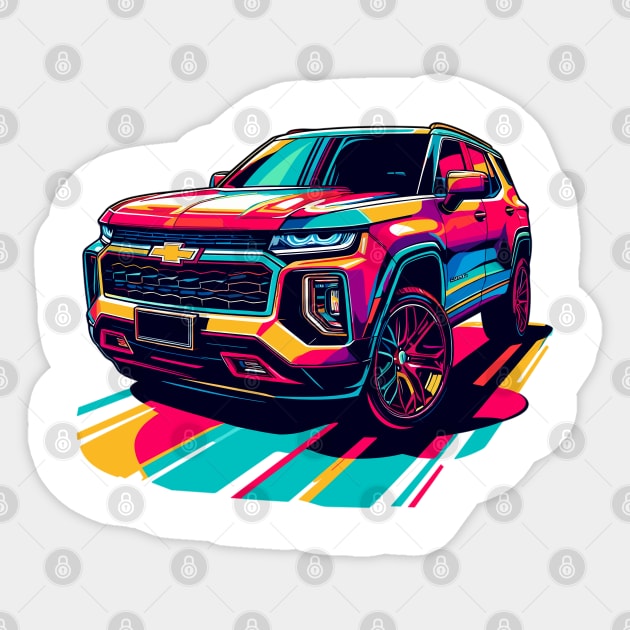Chevrolet Blazer Sticker by Vehicles-Art